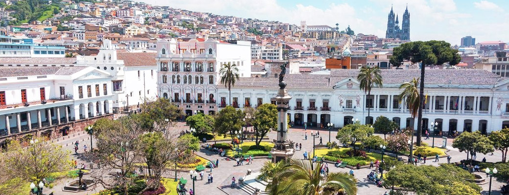 Antiguas calles de Quito muestran la arquitectura colonial - datos curiosos de Ecuador