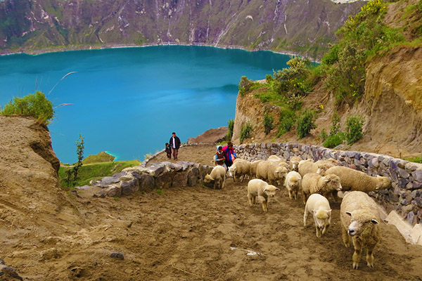 quilotoa lagoon