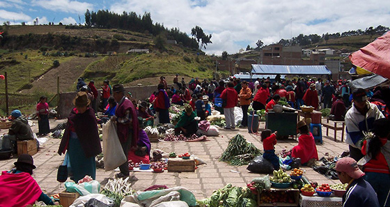 mercado feira - Riobamba Equador