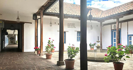 Museum of religious art in Riobamba, Ecuador