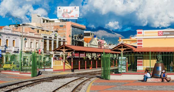 Riobamba train station