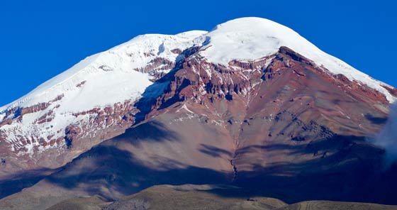 Chimborazo Volcano in Riobamba, Ecuador