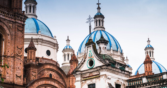 Colonial architecture in Cuenca, Ecuador