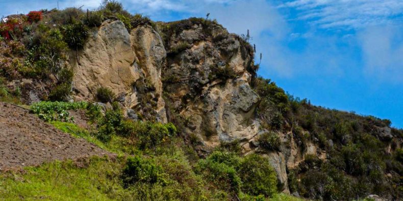 cara del inca ruins ecuador