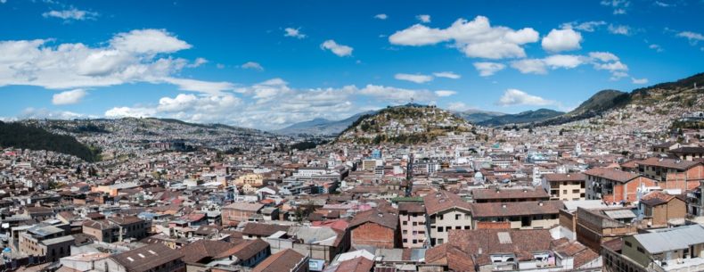 cielo despejado en quito - clima en quito