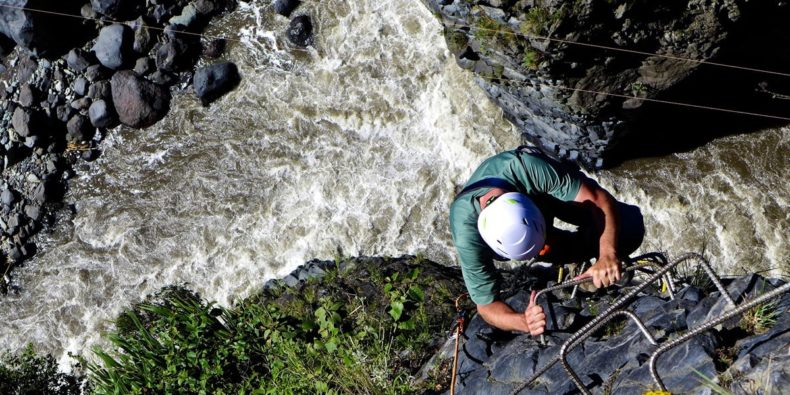 canyoning in baños