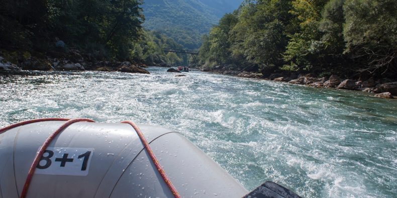 rafting em Banos