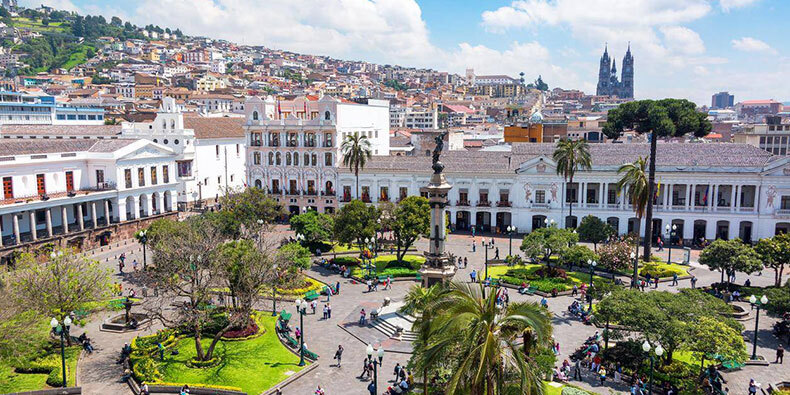 Quito historic center